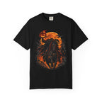 Headless Horseman Epic Halloween T-Shirt — Pumpkin Night Rider Graphic Tee