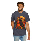 Halloween Black Cat T-Shirt – Pumpkin Moon Witchy Autumn Graphic Tee