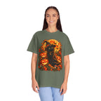 Halloween Black Cat T-Shirt – Pumpkin Moon Witchy Autumn Graphic Tee
